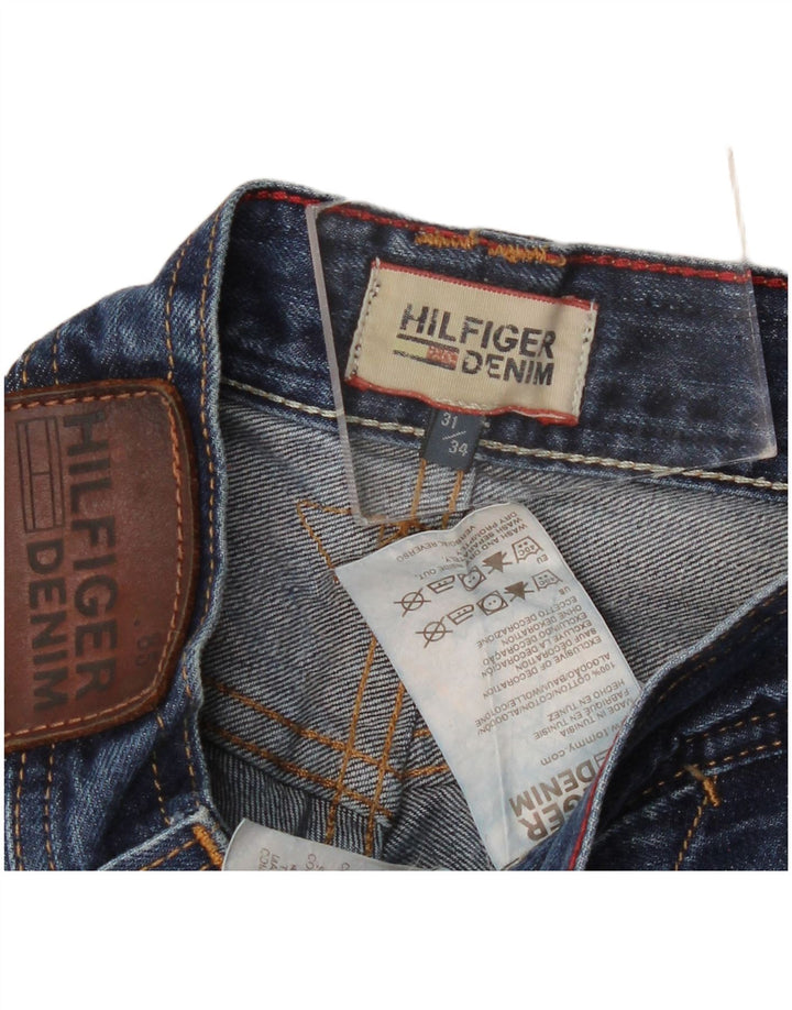 Tommy Hilfiger Vaqueros rectos para hombre W31 L34 Algodón azul