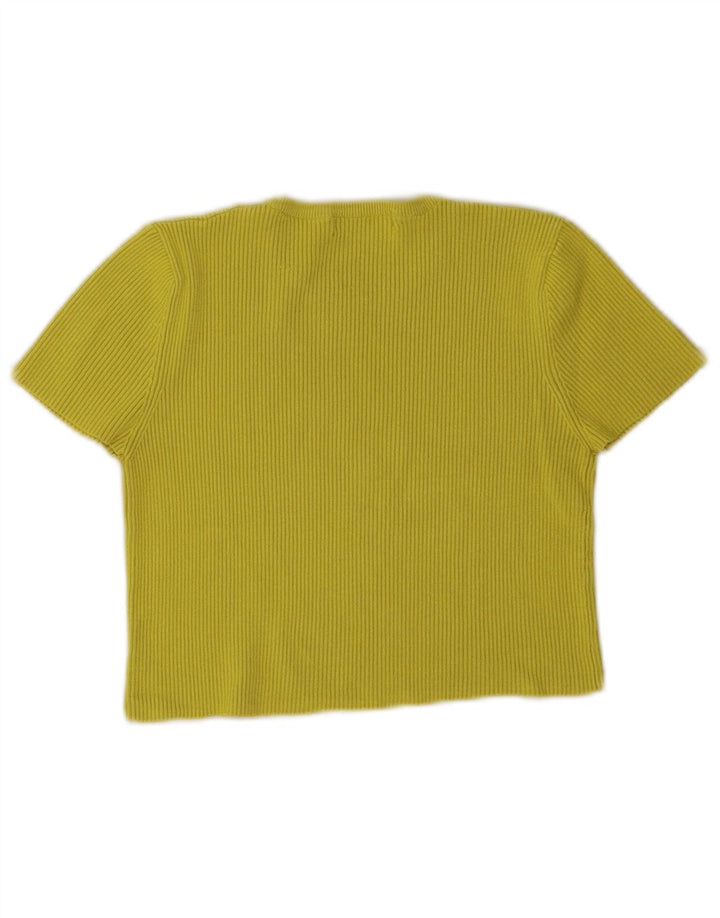 Zara Mujer Crop Top Reino Unido 8 Pequeño Verde
