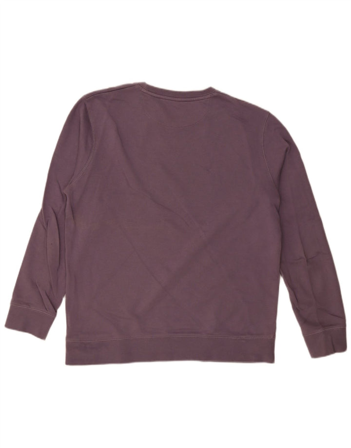 Wrangler Hombre Sudadera Jumper Medium Morado Algodón