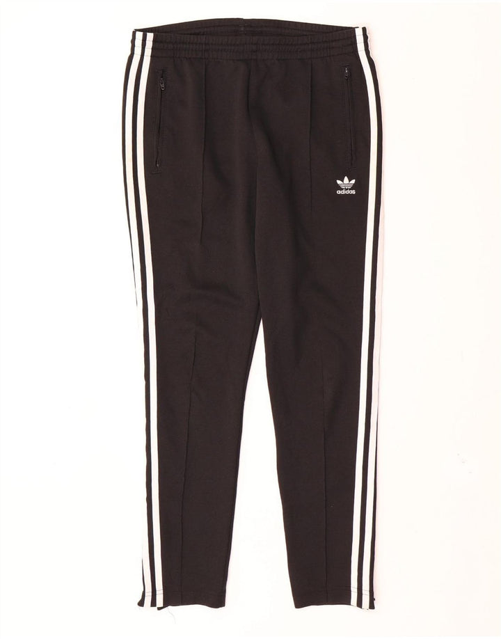 Adidas Pantalones de chándal para mujer UK 10 Small Black Poliéster