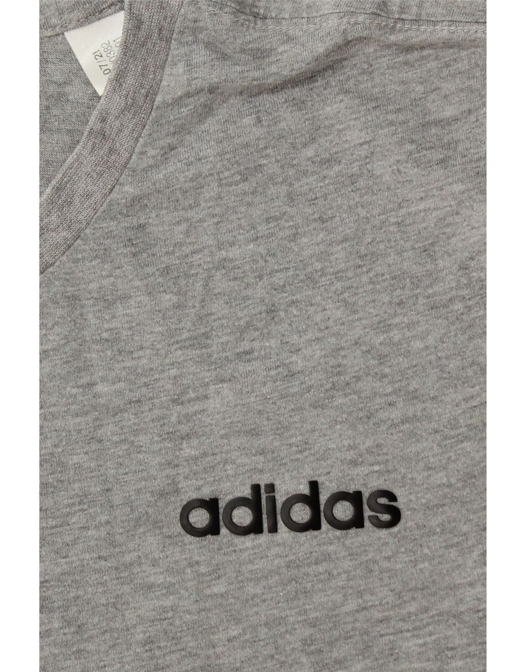 ADIDAS Camiseta Hombre Top Small Gris Algodón