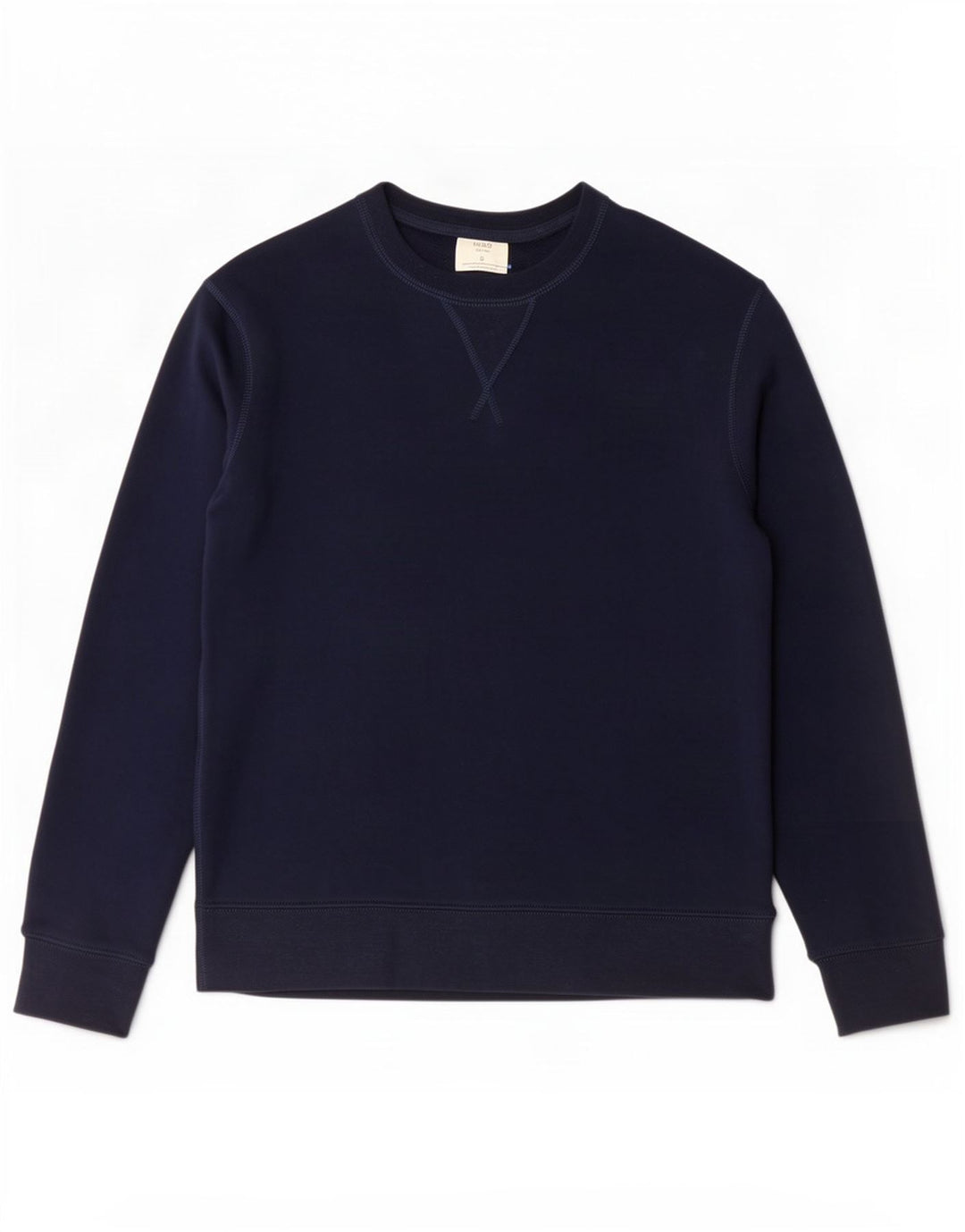 Marks & Spencer Hombre Sudadera Jumper Small Azul Marino Algodón