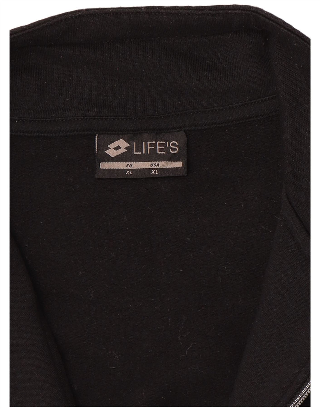 LOTTO Chaqueta de Chándal para Mujer ES 40 XL Negro