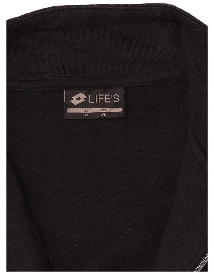 LOTTO Chaqueta de Chándal para Mujer ES 40 XL Negro