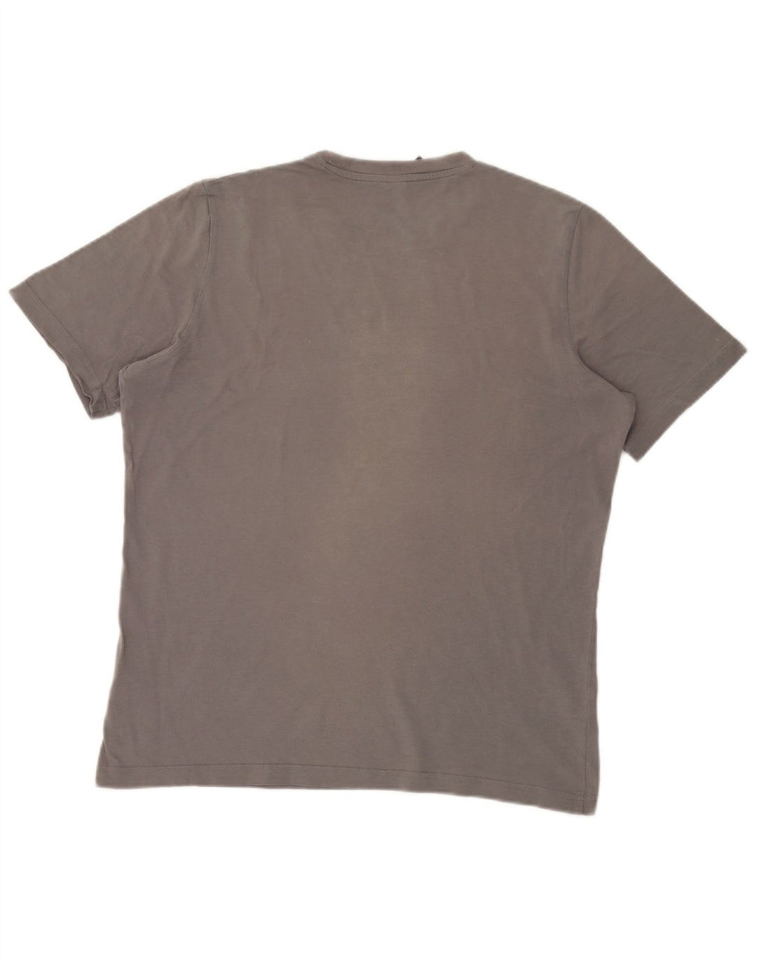 Camiseta Adidas Hombre Top Algodón Gris Medio