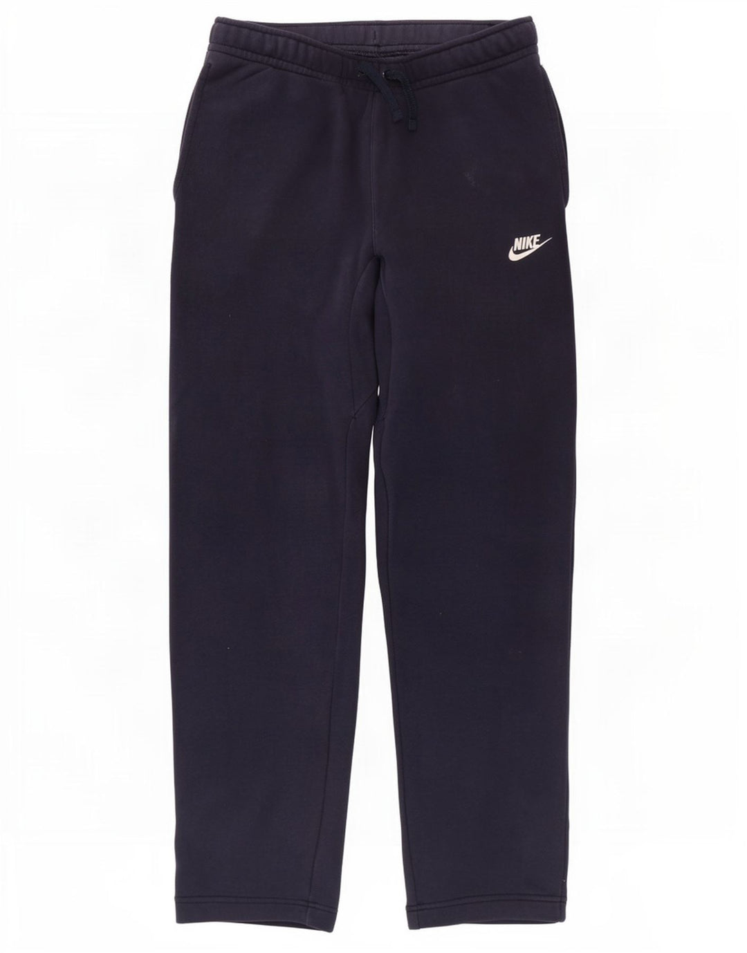 Nike - Pantalones de chándal para hombre, talla pequeña, algodón azul marino