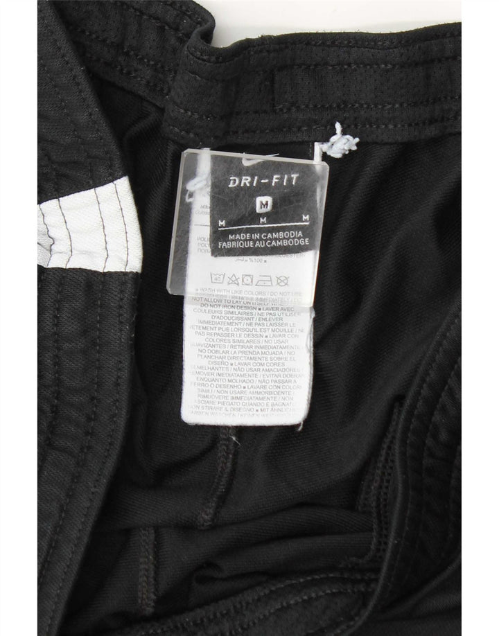 Pantalones De Chándal Nike Dri Fit Para Hombre Poliéster Color Block Negro Mediano