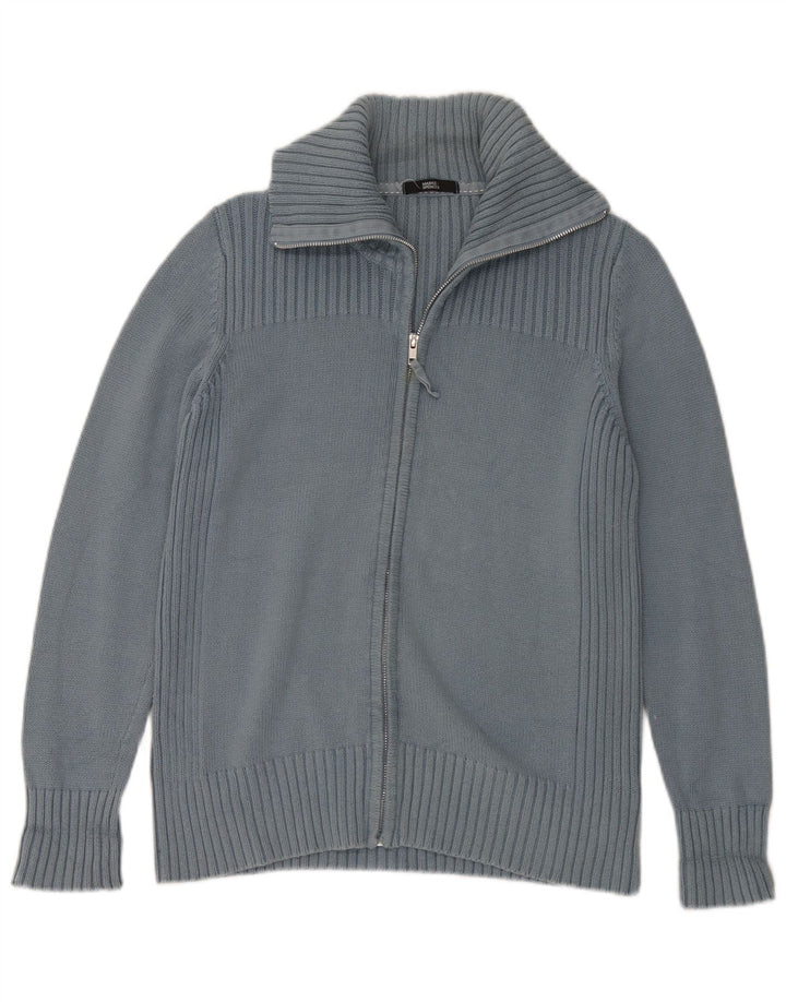 Marks & Spencer - Cárdigan para mujer, talla 40, algodón azul grande