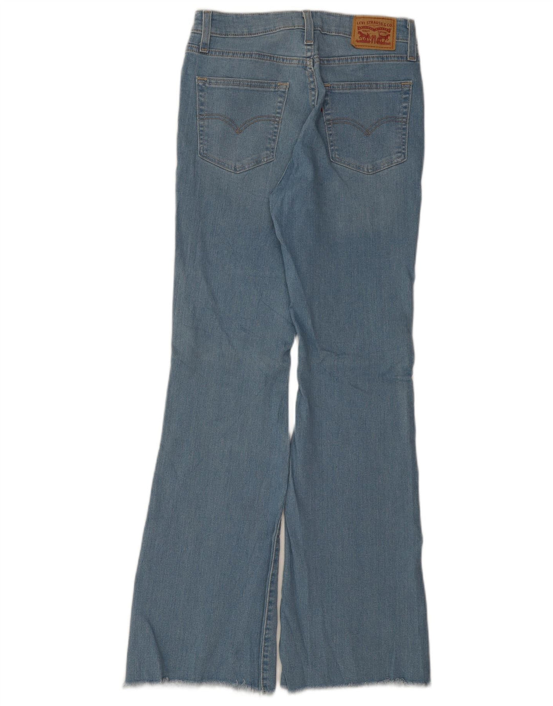 LEVI'S Vaqueros Acampanados 724 Mujer W28 L32 Algodón Azul