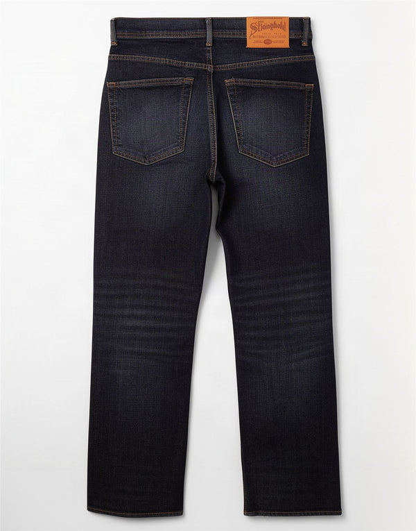 The Stronghold Jeans cónicos de ajuste relajado para mujer IT 44 Medium W30 L26 Azul