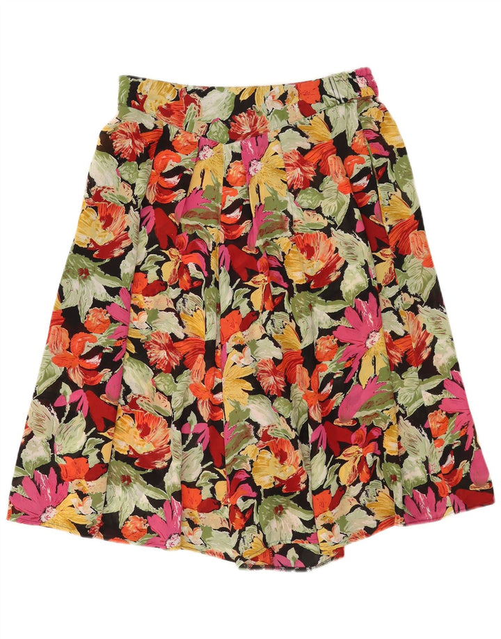 Yessica Falda Plisada Mujer EU 40 Mediana W30 Multicolor Floral