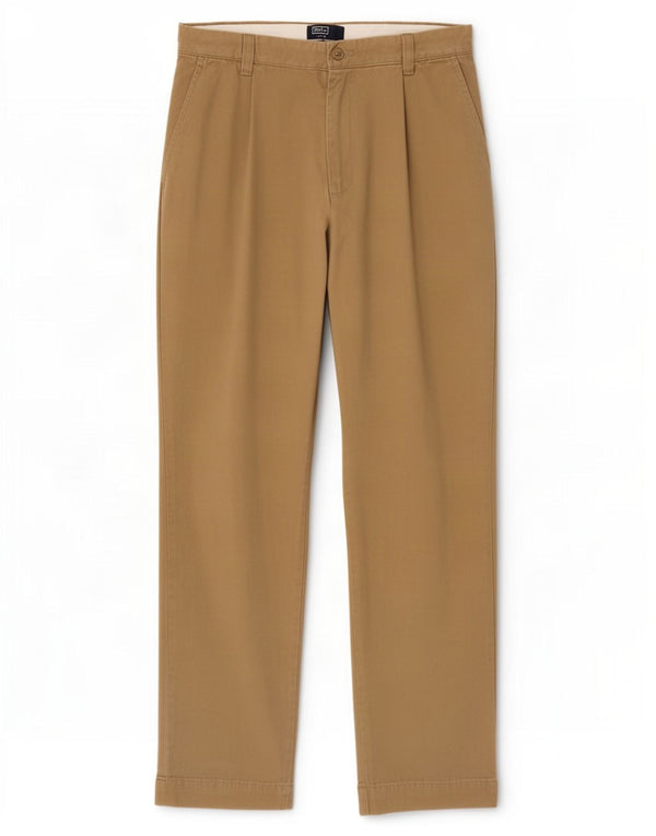 Polo Ralph Lauren Pantalones chinos con pinzas para hombre W34 L34 Algodón beige