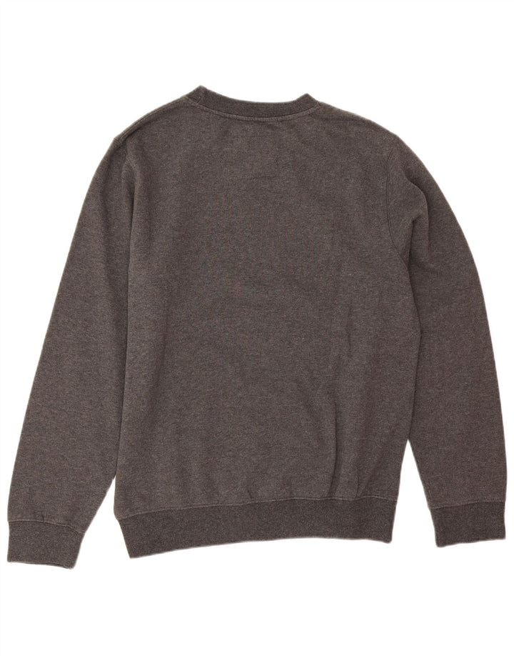Hard Rock Cafe Hombre Hollywood Graphic Sudadera Jumper Gris Medio Moteado
