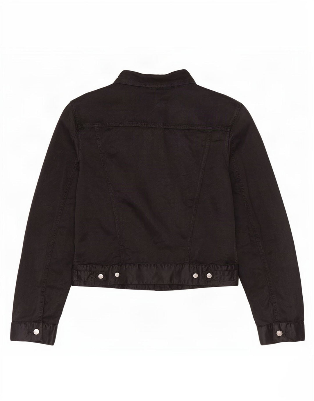 Diesel Chaqueta utilitaria para mujer UK 40 XL Algodón negro