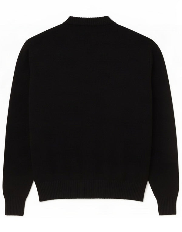 Jersey de cuello redondo para mujer Harmont & Blaine UK 40 Small Black