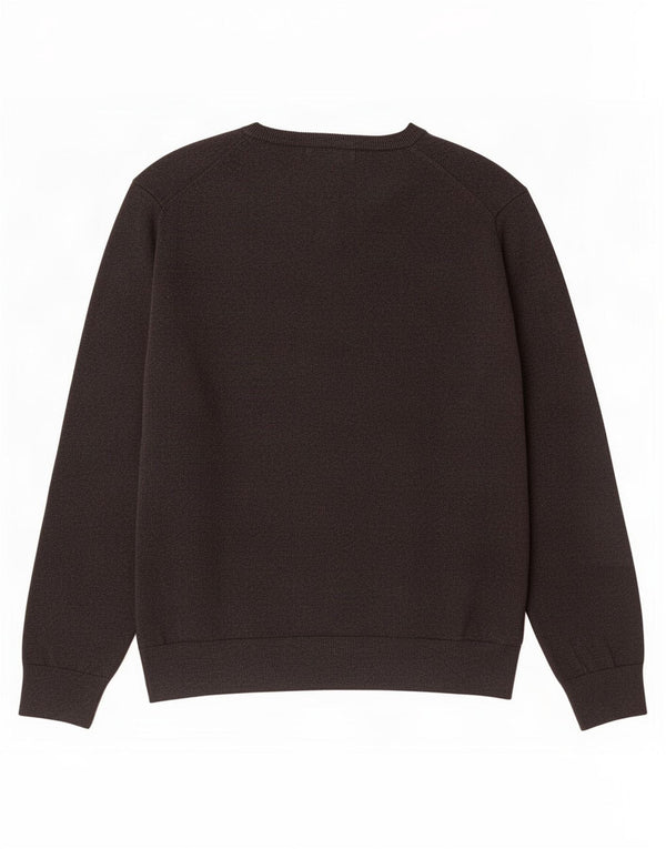 Marks & Spencer Jersey con cuello en V para hombre XL Algodón gris