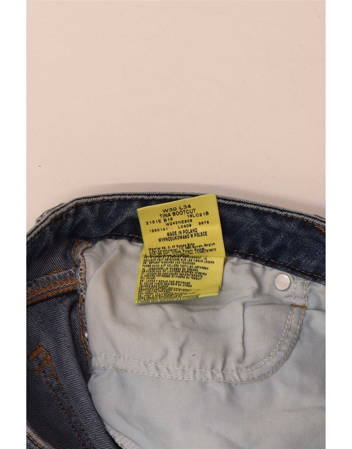 Vaqueros Wrangler TIna Bootcut para mujer W30 L34 Algodón azul