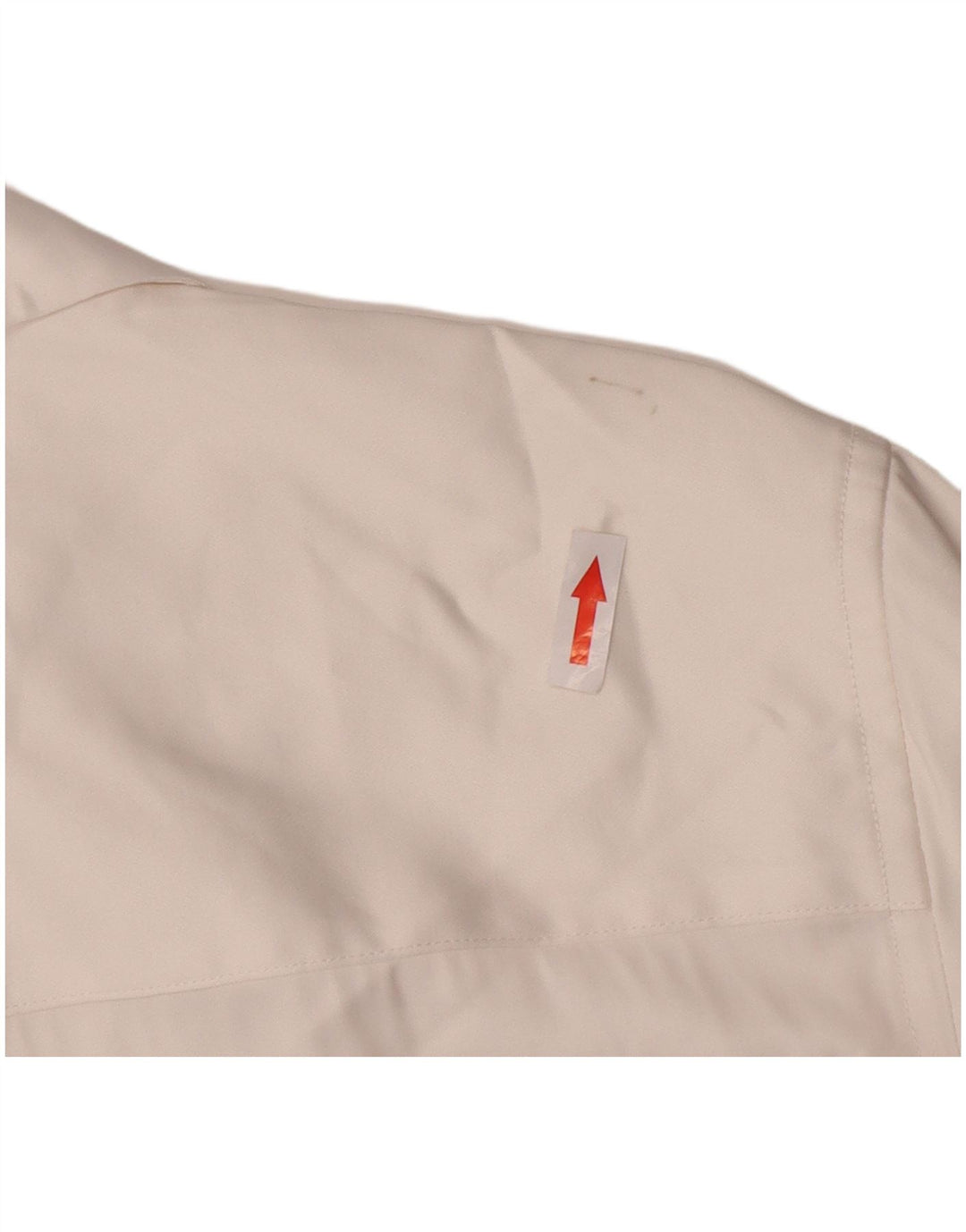 Zara Hombre Camisa Manga Corta Small Viscosa Blanca