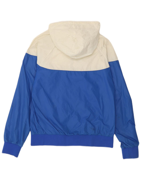 Carhartt Chaqueta impermeable con capucha para mujer UK 44 Nylon color azul medio
