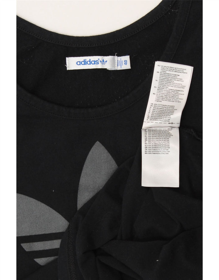 ADIDAS Camiseta gráfica para mujer Top IT 40 Small Black