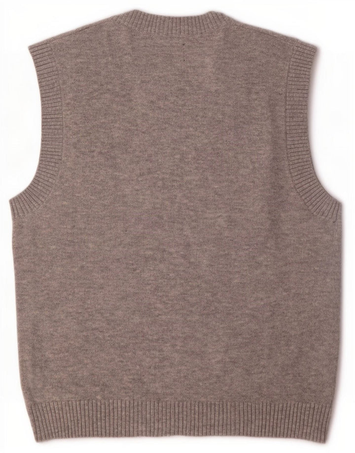 Camiseta sin mangas Gap para hombre Poliéster gris medio