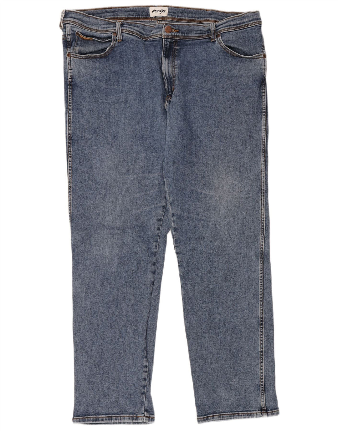 WRANGLER Vaqueros rectos Texas para hombre W46 L32 azul
