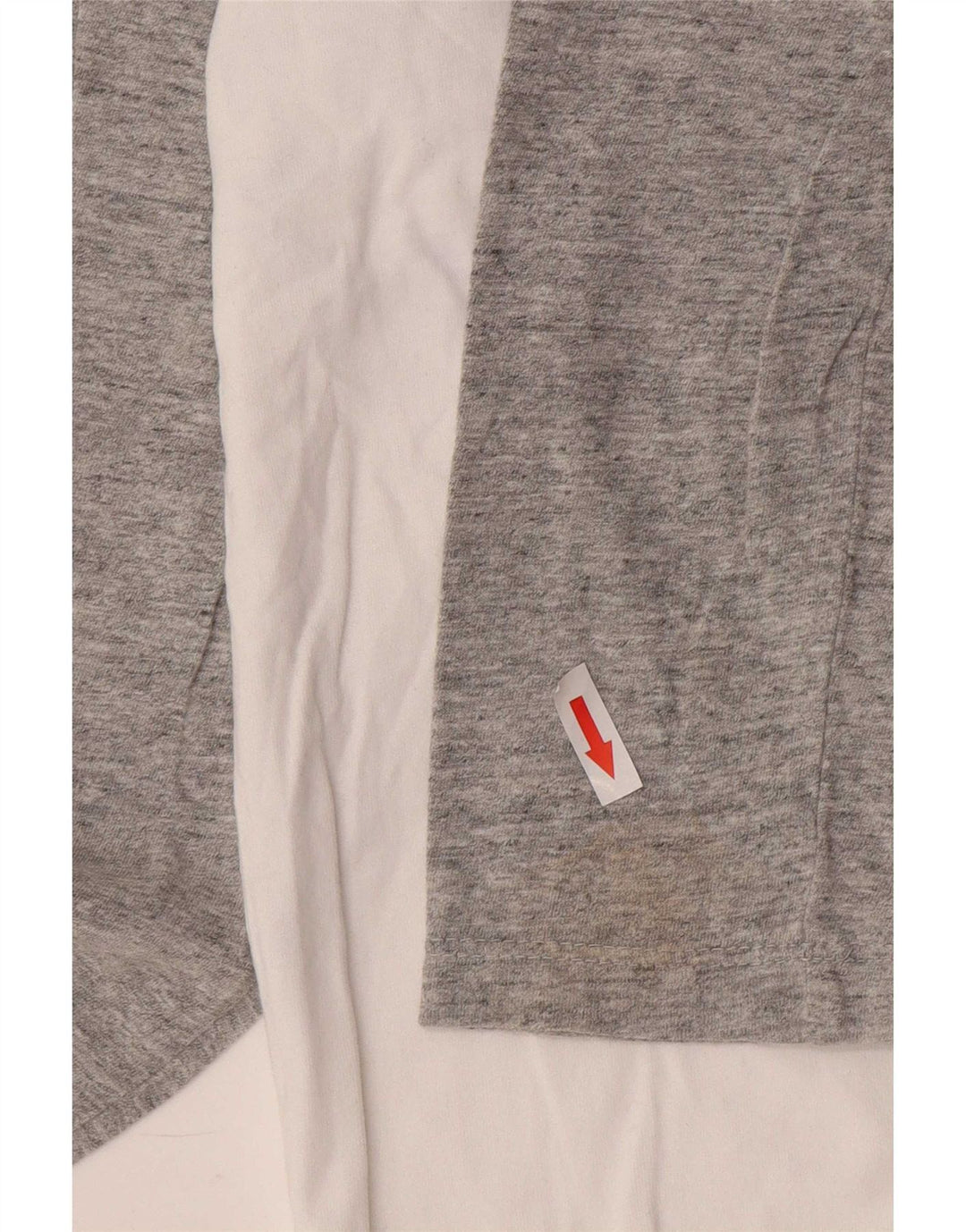 Superdry Hombre Top De Manga Larga De Algodón Color Block Blanco Grande