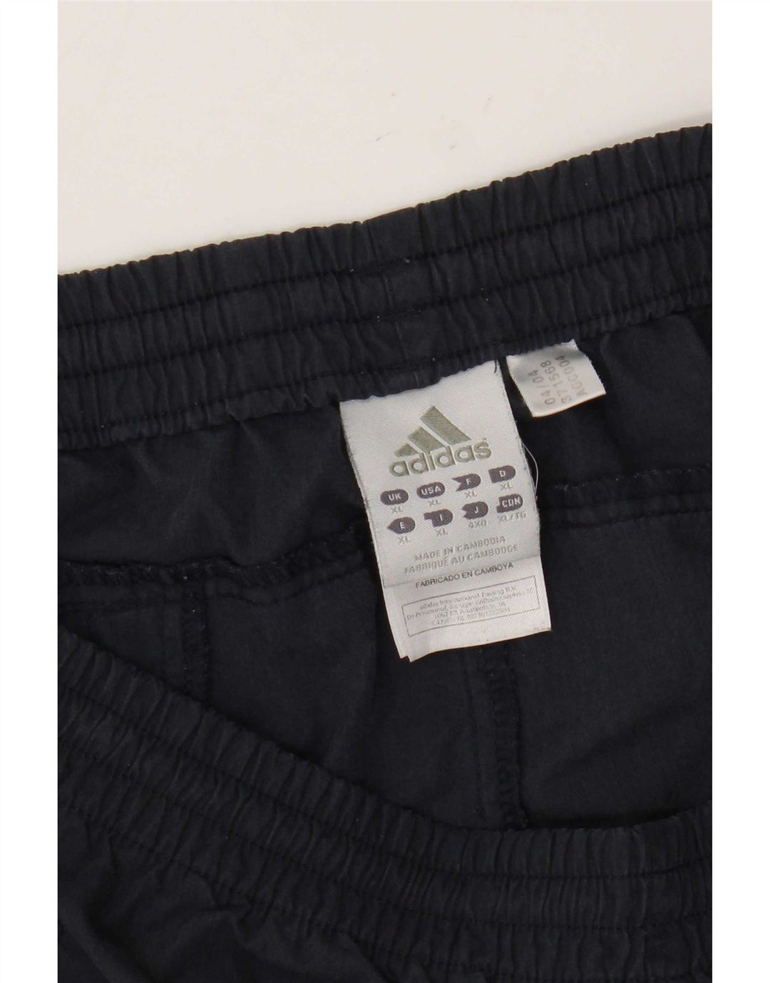 Adidas Hombre Capri Pantalón Chándal XL Azul Marino Poliéster