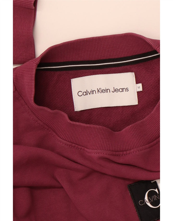 CALVIN KLEIN JEANS Sudadera estampada para hombre Jumper Medium Purple