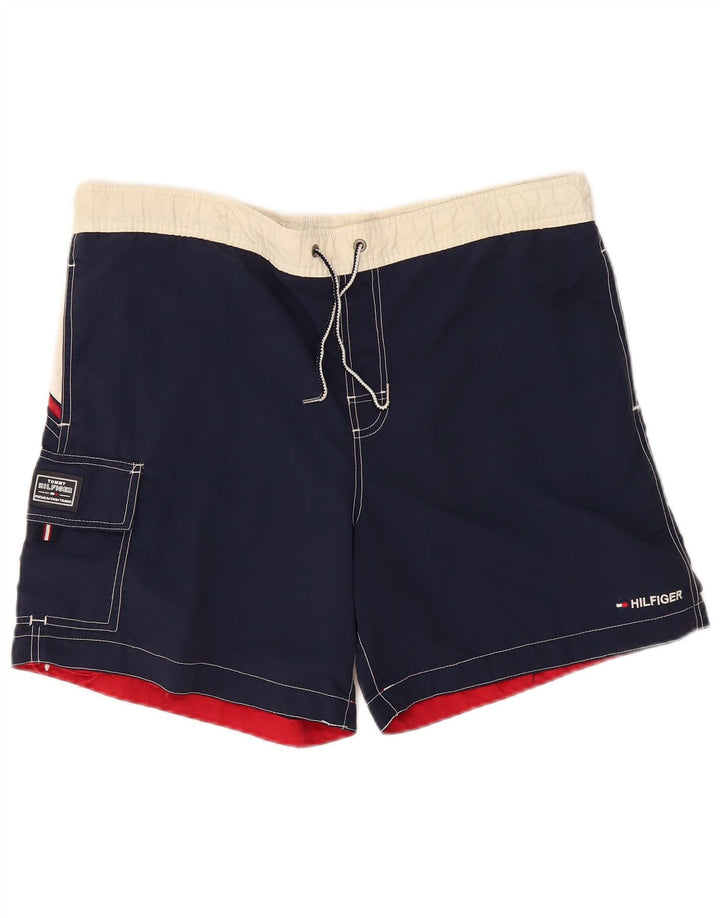 Bañador Tommy Hilfiger Hombre Cargo Shorts De Baño Medium Azul Marino Colorblock