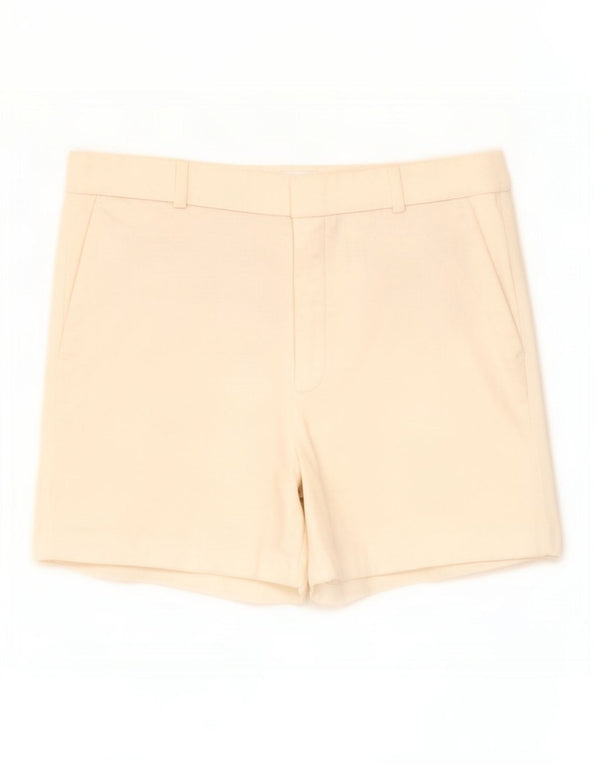 Zara Womens Chino Shorts Small W27 White