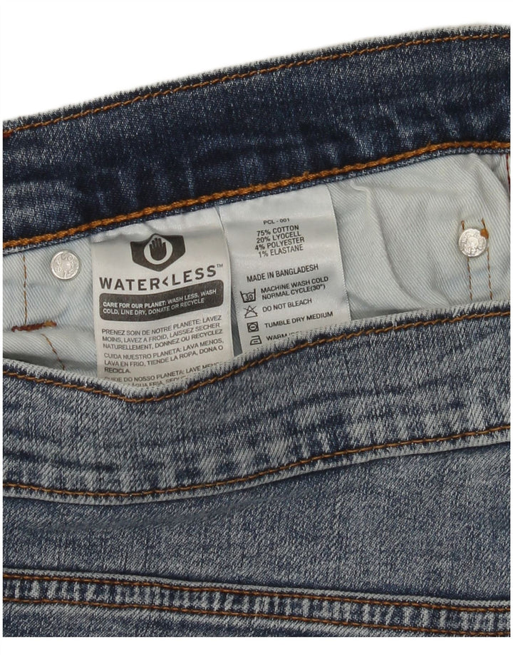 Levi's Hombre 511 Slim Jeans W34 L32 Algodón Azul