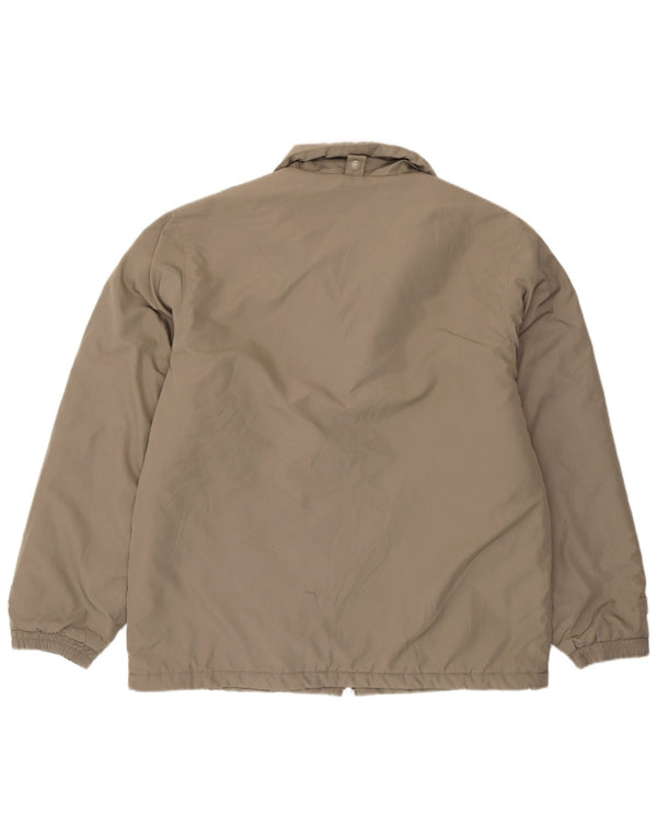 Kappa Chaqueta acolchada para hombre UK 40 Large Marrón Poliamida