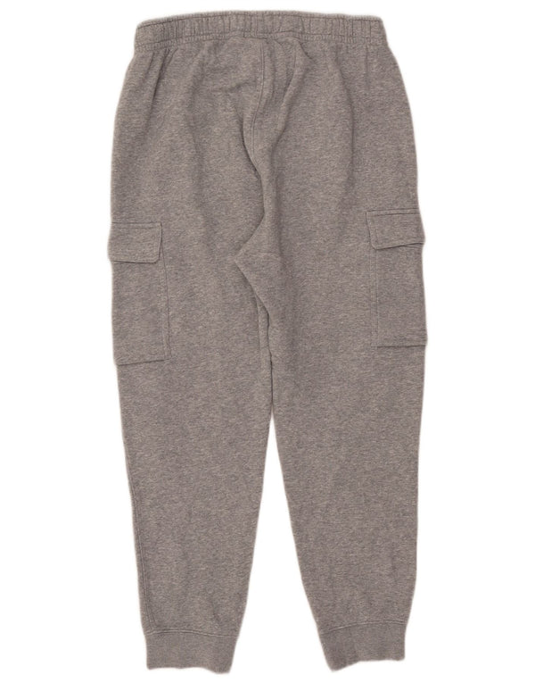 Nike Mens Crop Cargo Chándal Pantalones Joggers Pequeño Gris Moteado Algodón