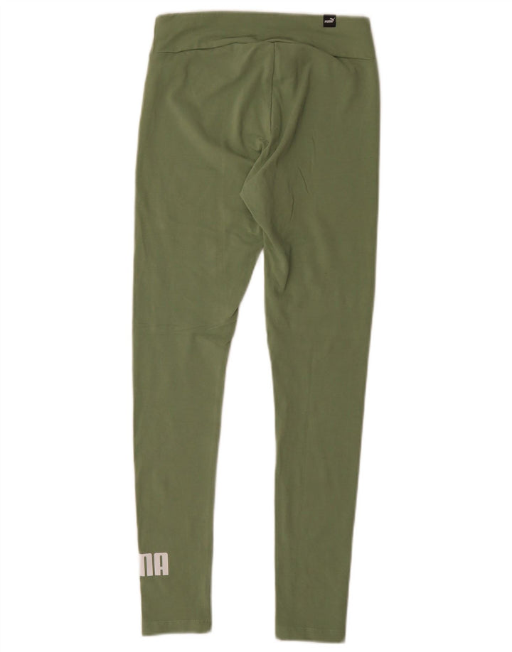 Puma Leggings gráficos para mujer UK 4 XS Verde