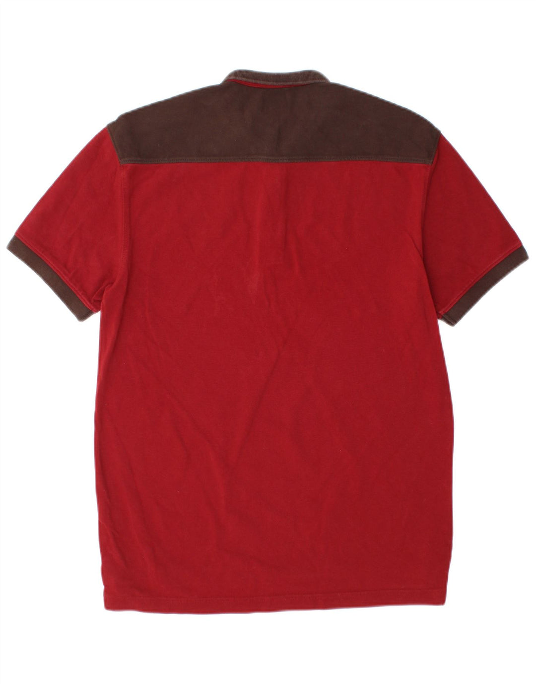 Levi's Polo para hombre de algodón color block en rojo medio