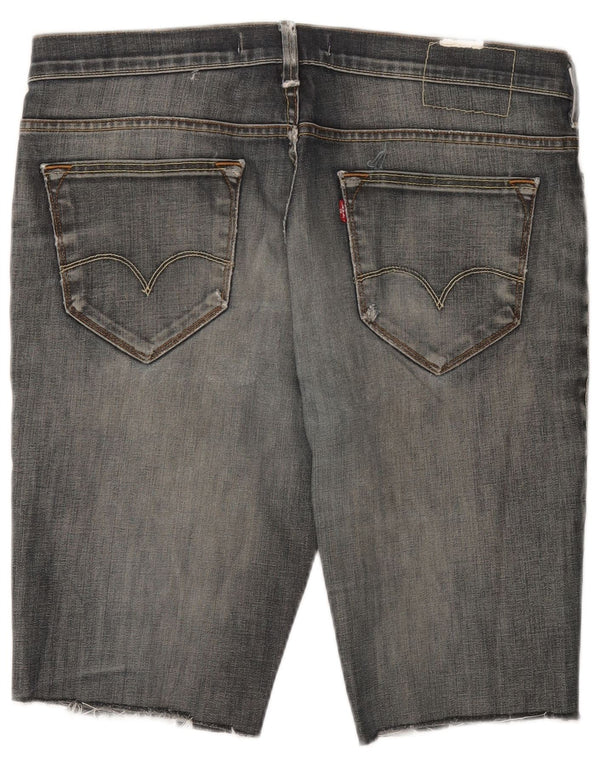 Levi's Mens 519 Slim Denim Shorts W38 XL Algodón gris