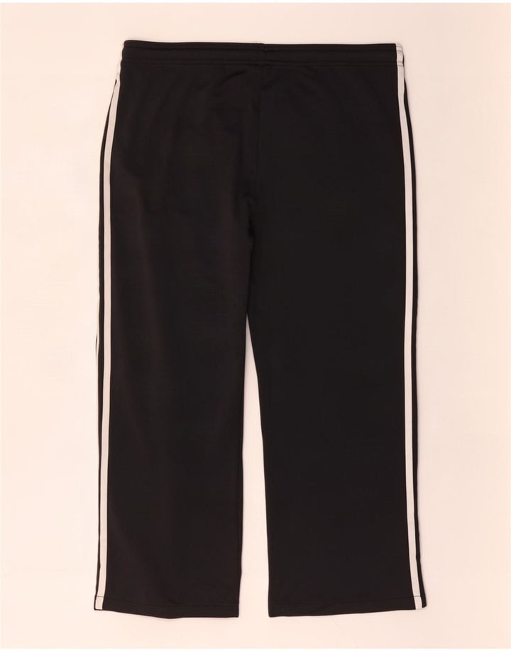 Adidas Pantalones de chándal para mujer UK 12 Medium Negro Poliéster