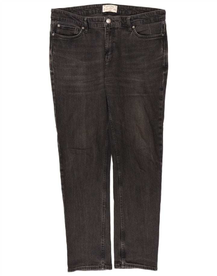 FAT FACE Vaqueros ajustados para hombre W36 L31 Algodón gris