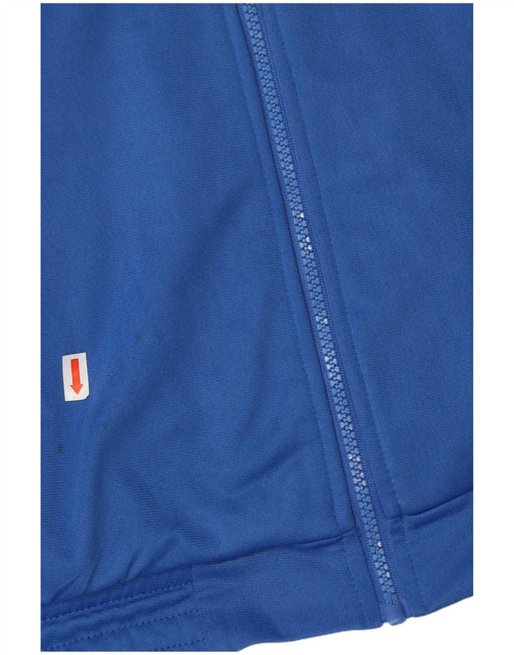 KAPPA Hombre Gráfico Chándal Top Chaqueta XL Poliéster Azul