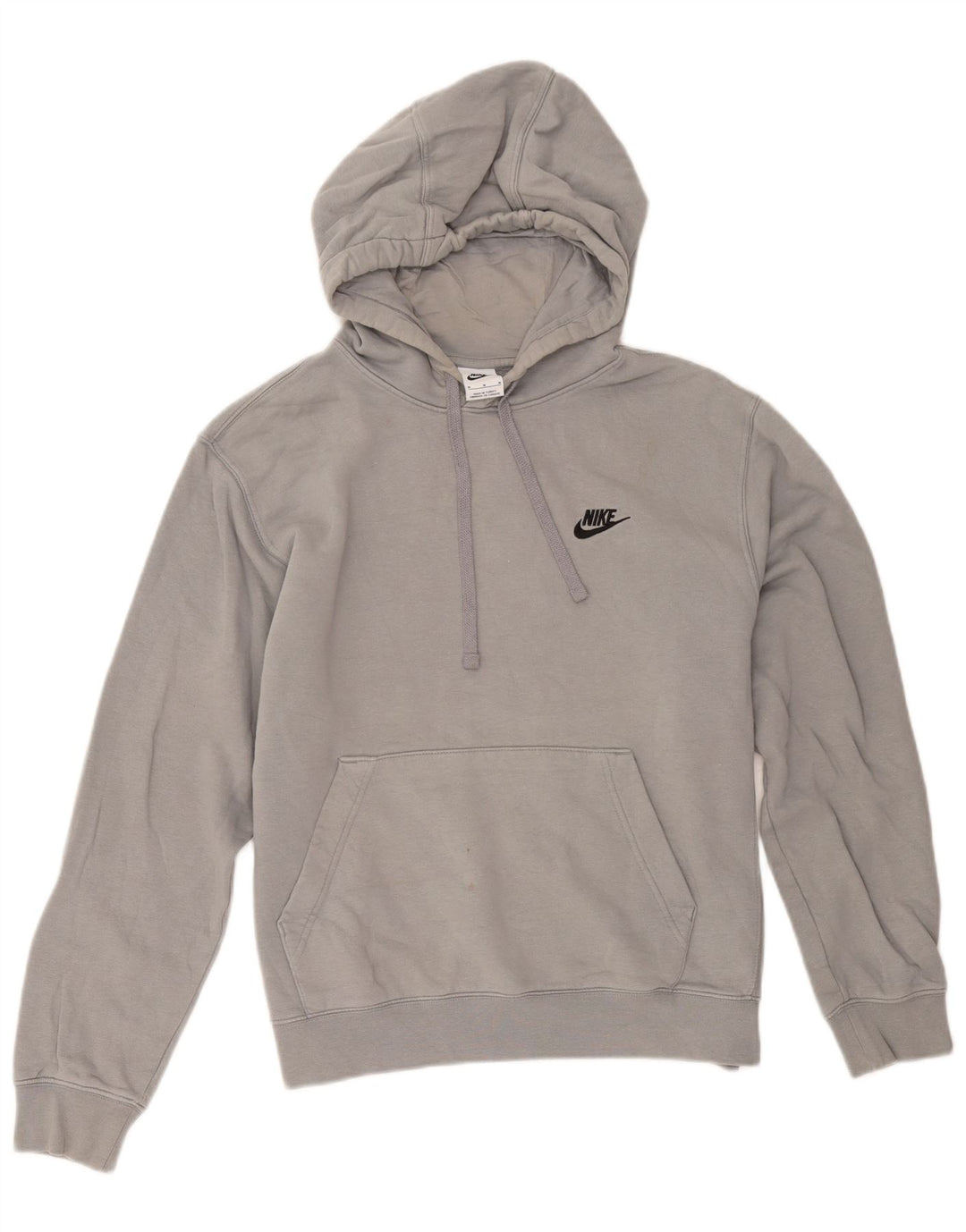 Sudadera Con Capucha Nike Hombre Gris Medio Algodón