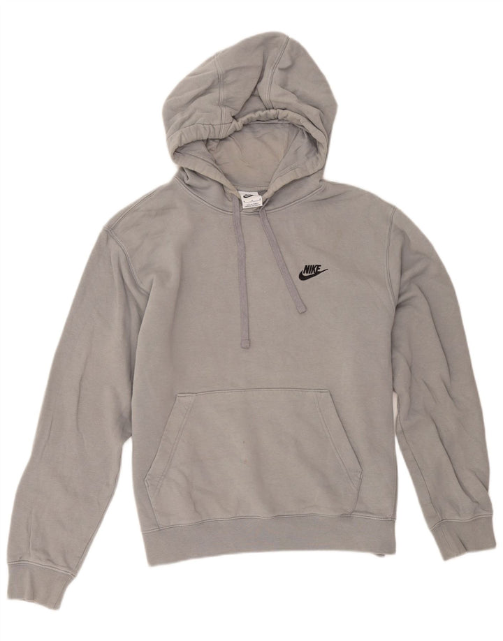 Sudadera Con Capucha Nike Hombre Gris Medio Algodón