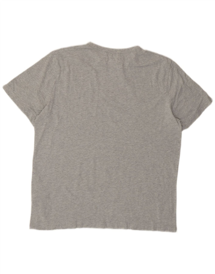 COS Camiseta regular para hombre Top Algodón gris medio