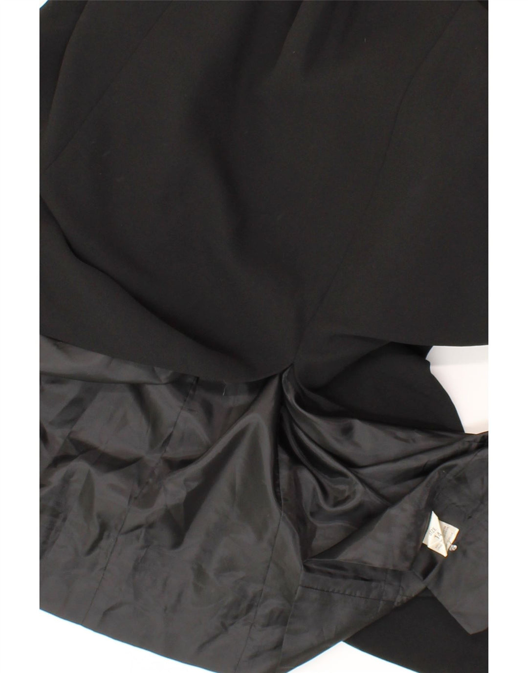 DEBUT Womens Sheath Dress UK 14 Large Black Polyester Vintage Debut and Second-Hand Debut from Messina Hembry 