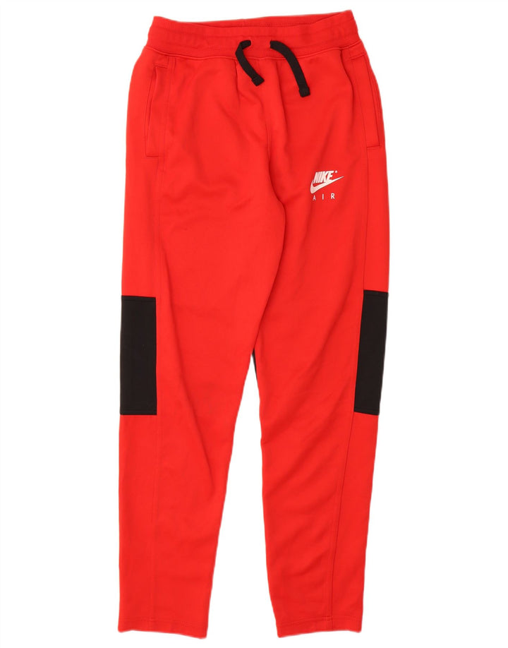 NIKE Pantalones de chándal para niño 13-14 años XL Rojo Colorblock Poliéster
