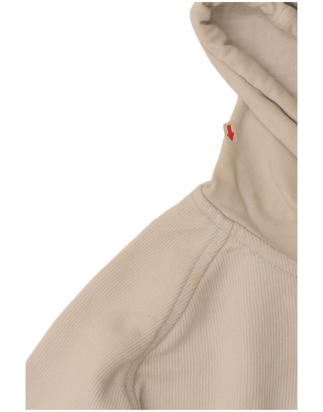 KAPPA Suéter con capucha y cremallera para mujer UK 14 Medium White