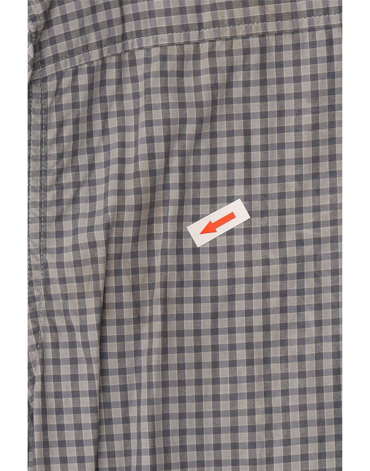 Camisa Timberland Hombre Medium Blue Check Tencel