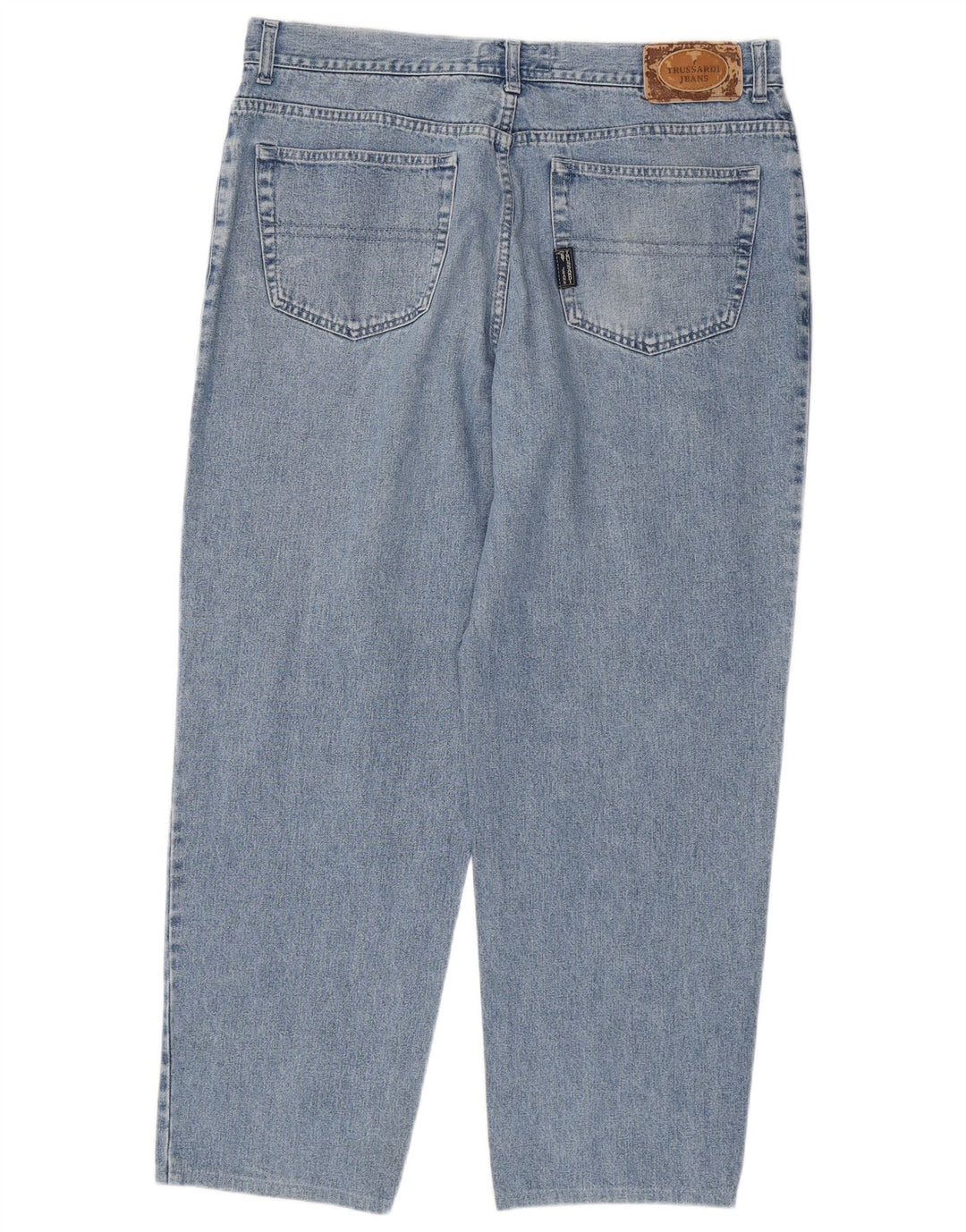 TRUSSARDI Vaqueros cónicos para hombre IT 56 3XL W42 L31 Algodón azul