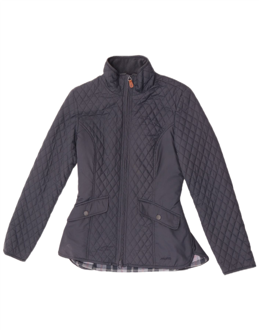 Musto Chaqueta acolchada para mujer UK 8 Small Poliéster azul marino