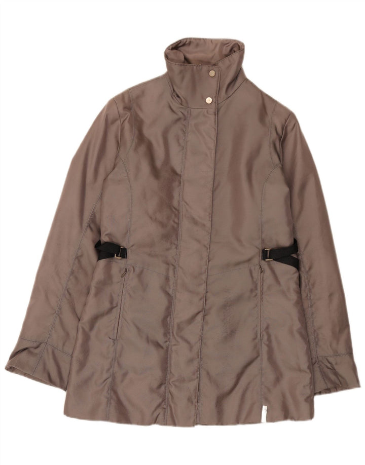 Chaqueta Cortavientos Mujer Trussardi IT 42 Gris Medio